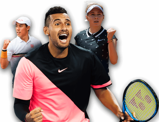 Keyart showing Players